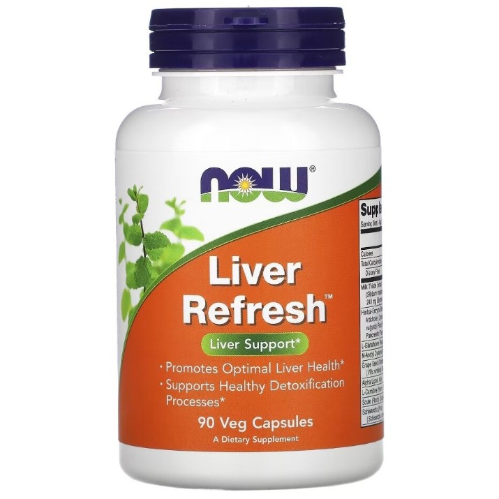Пищевая добавка NOW Liver Refresh 90cap