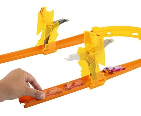 Детская игровая дорога Hot Wheels Builder Lightning Boost Pack (HMC03)