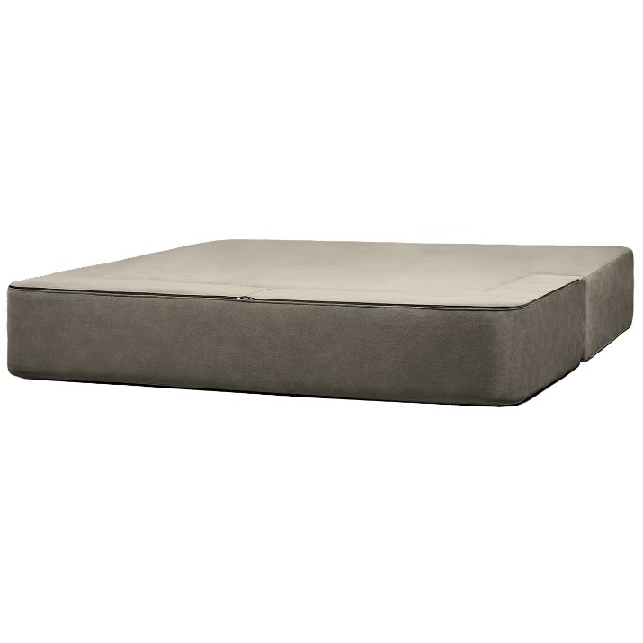 Canapea fără ramă Edka Terra 3in1 160x200x30 M17 Light Grey