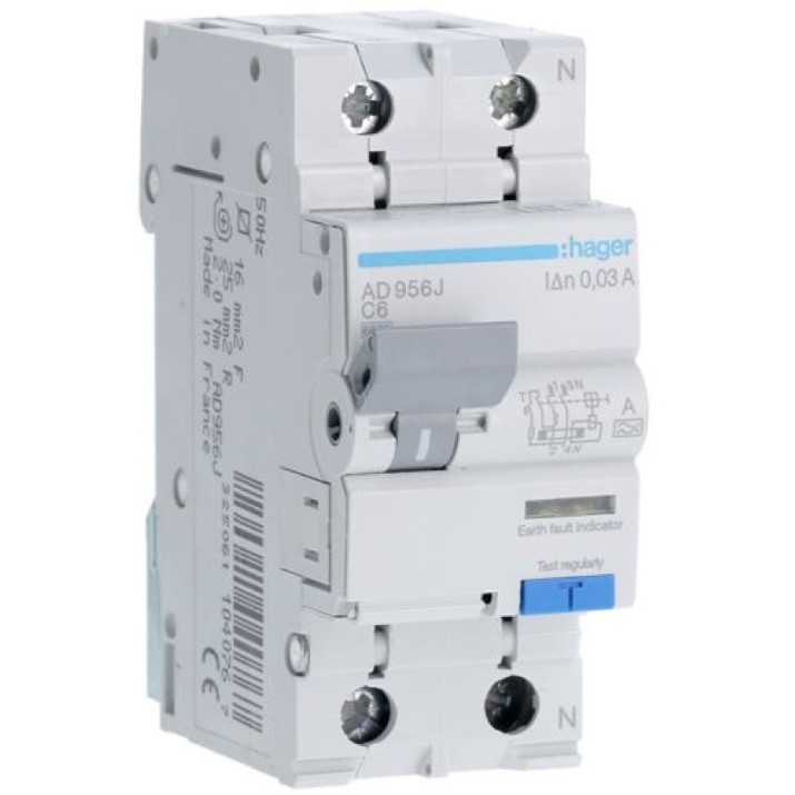 Дифференциальный автомат Hager AD956J