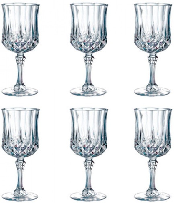 Set pahare Cristal D'Arques Longchamp 250ml (L7550) 6pcs