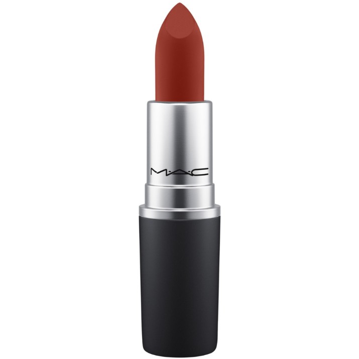 Ruj de buze MAC Powder Kiss Lipstick Dubonnet Buzz