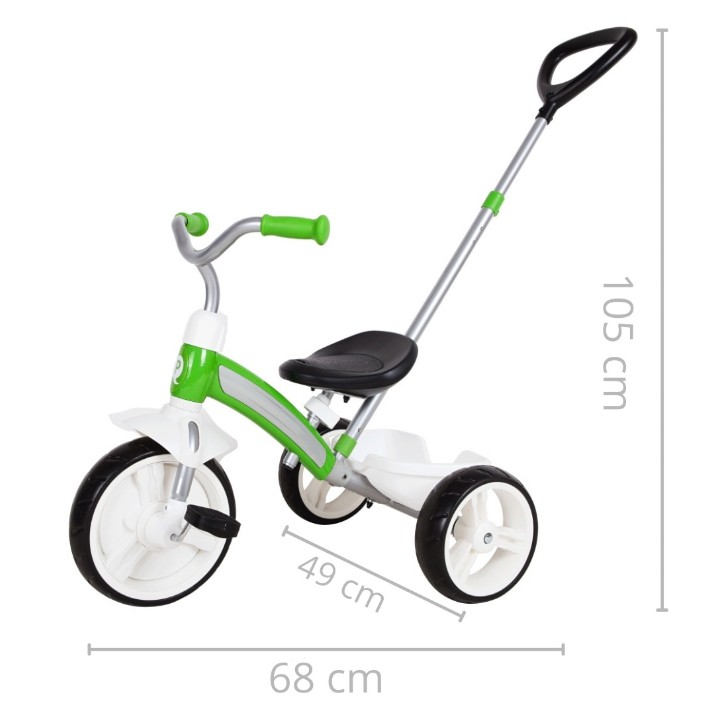 Bicicletă copii Qplay Elite Plus Green