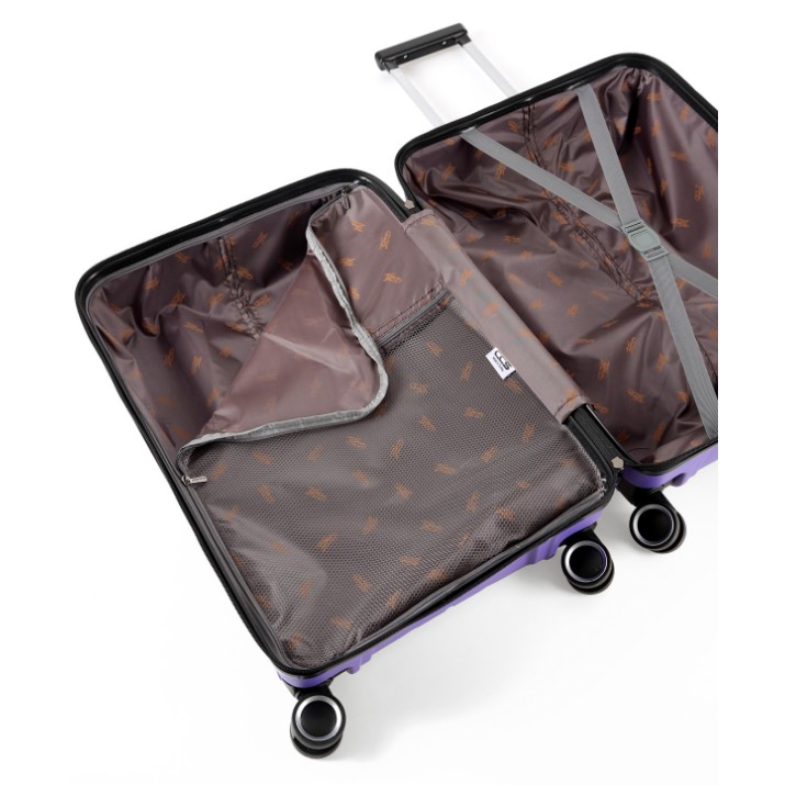 Valiză CCS 5224 L Purple