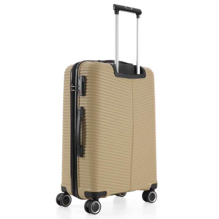 Valiză CCS 5224 M Beige