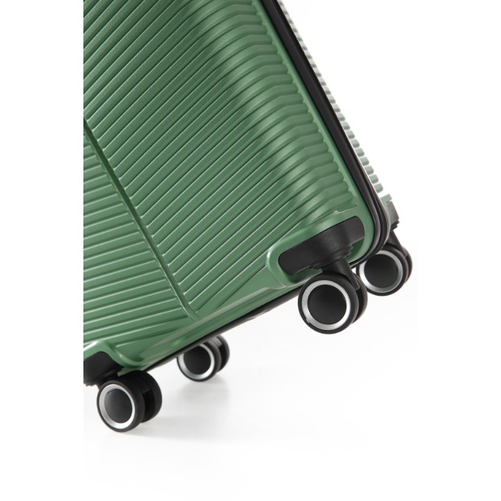 Комплект чемоданов CCS 5224 Set Metalic Green