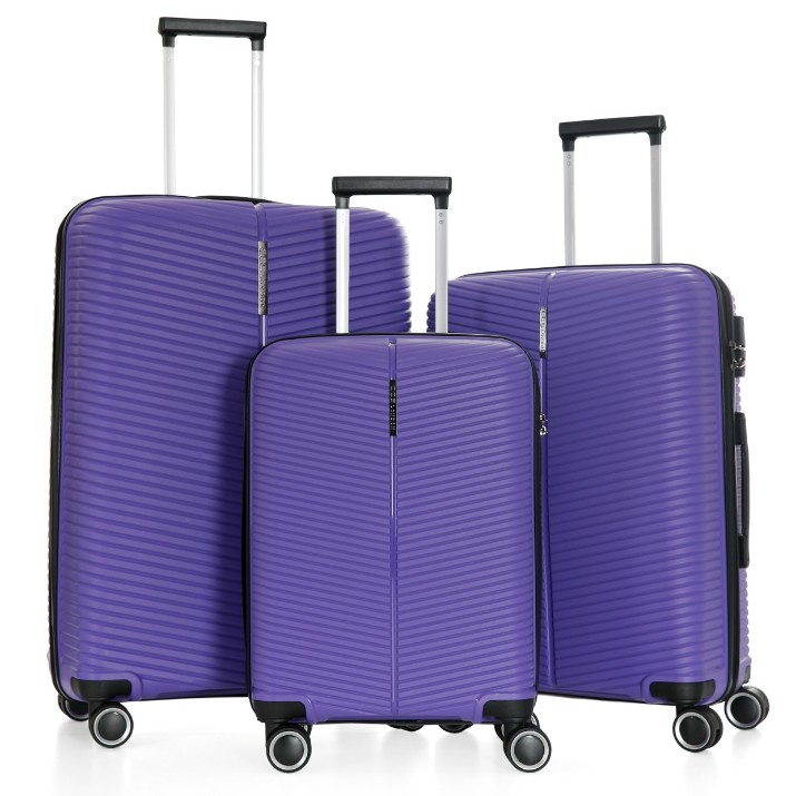 Комплект чемоданов CCS 5224 Set Purple