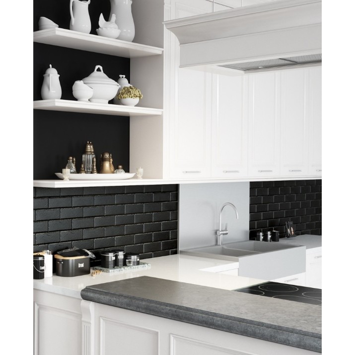 Плитка Cerrad Foggia Nero 24.5x6.5cm