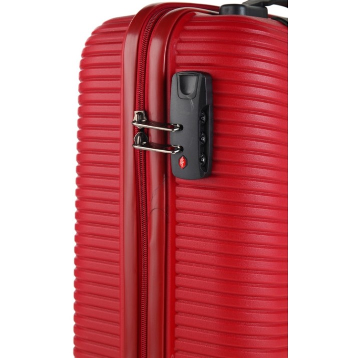 Чемодан CCS 5224 M Burgundy