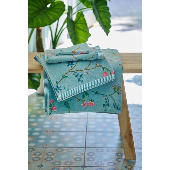Полотенце Pip Studio Les Fleurs Blue 30x50