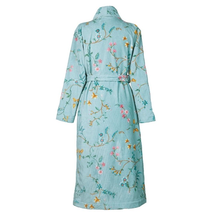 Halat de baie Pip Studio Les Fleurs Blue L