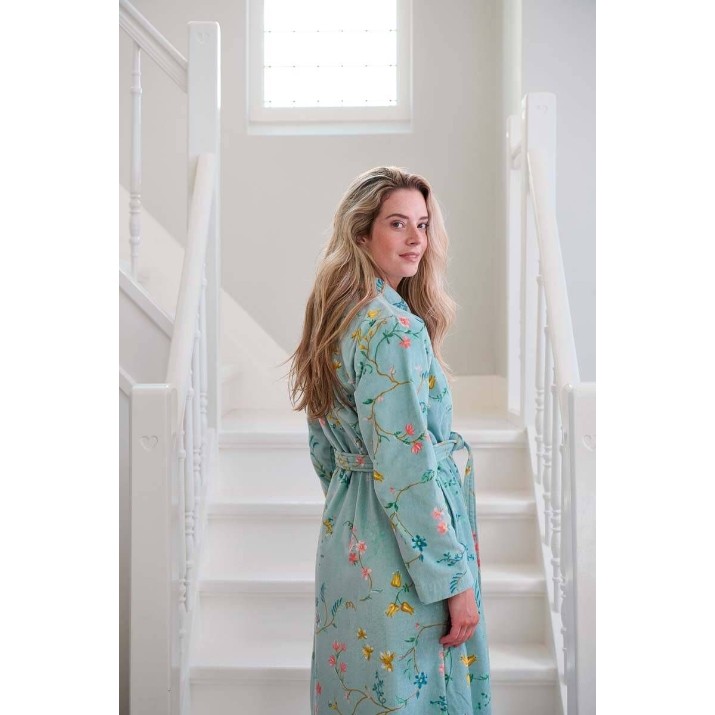 Банный халат Pip Studio Les Fleurs Blue M