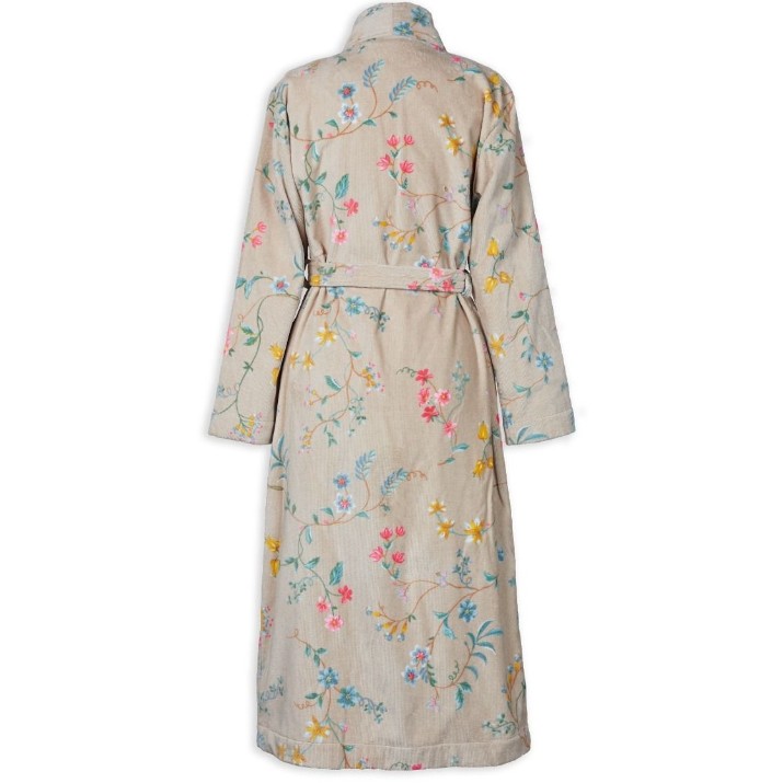 Банный халат Pip Studio Les Fleurs Khaki L