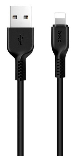 Cablu USB Hoco X20 Flash Lightning 2m Black