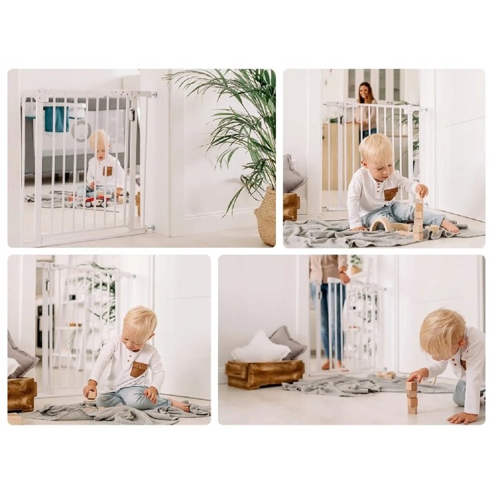 Porțile de siguranță Lionelo Truus Slim Grey