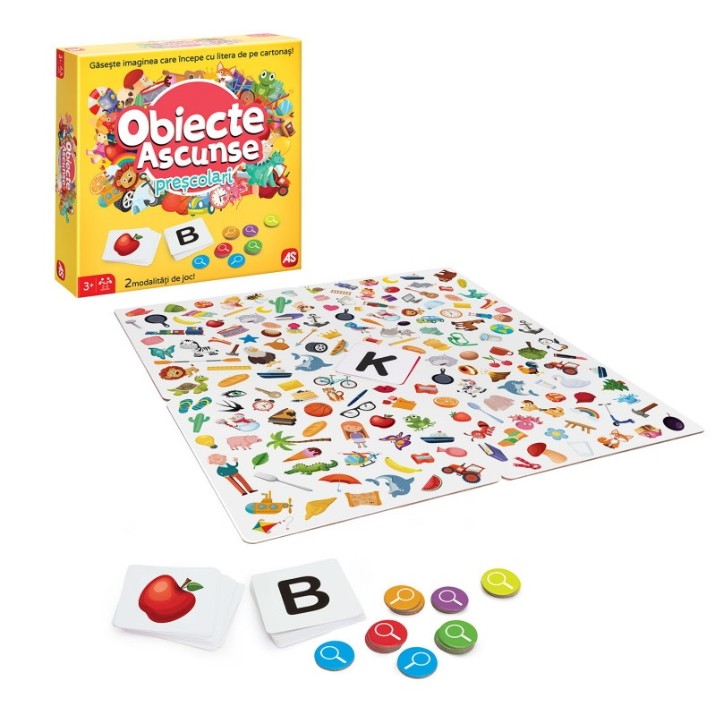 Настольная игра AS Obiecte Ascunse Prescolari RO (1040-21312)