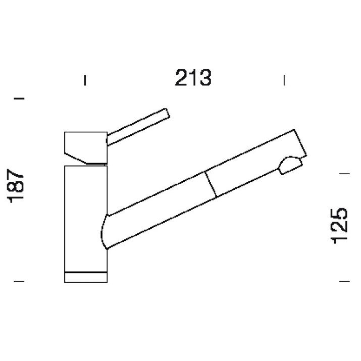 Baterie bucătărie Schock Altos S 530120 EDM
