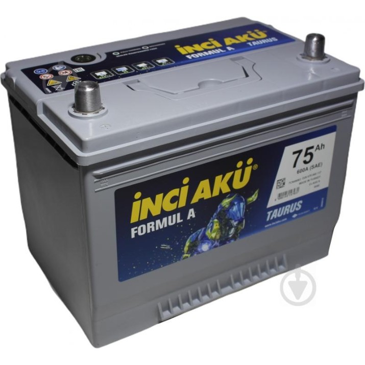 Acumulatoar auto Inci Aku FormulA Asia (D26 075 060 117)