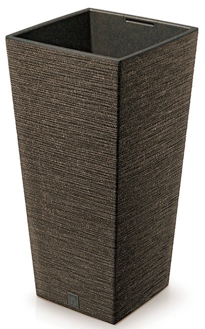 Цветочный горшок Prosperplast Furu Square ECO Wood DFSH300W-4625W