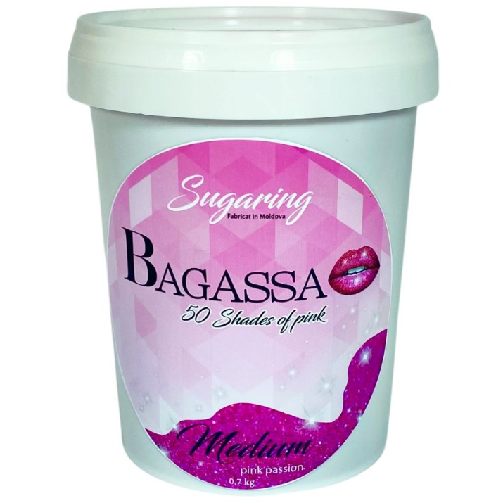 Паста для шугаринга Bagassa 50 Shades of Pink Medium 0.7kg