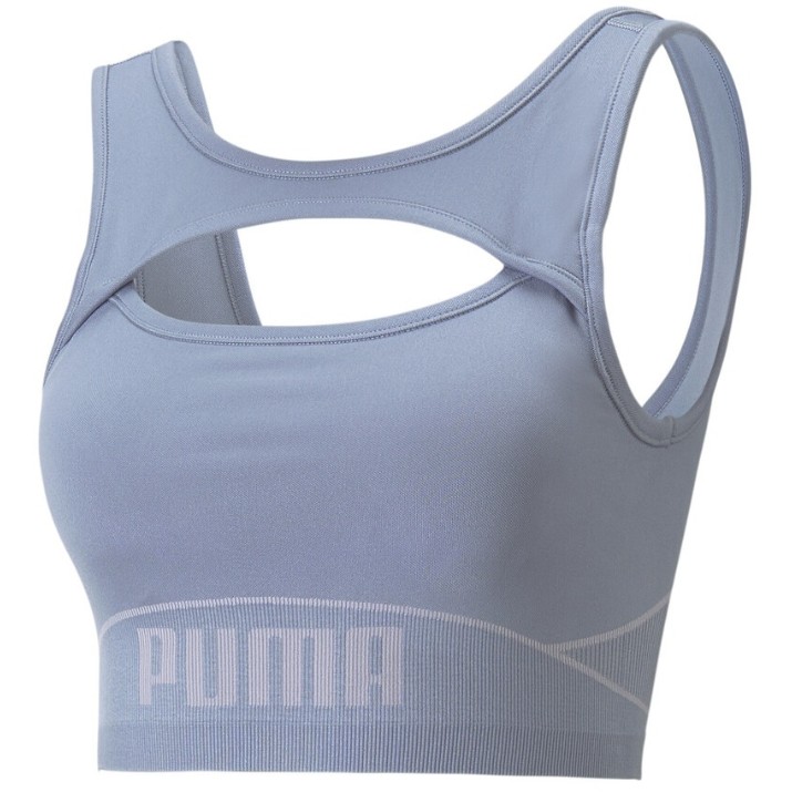 Топ Puma Formknit Seamless Fashion Bra Filtered Ash/Spring Lavender L