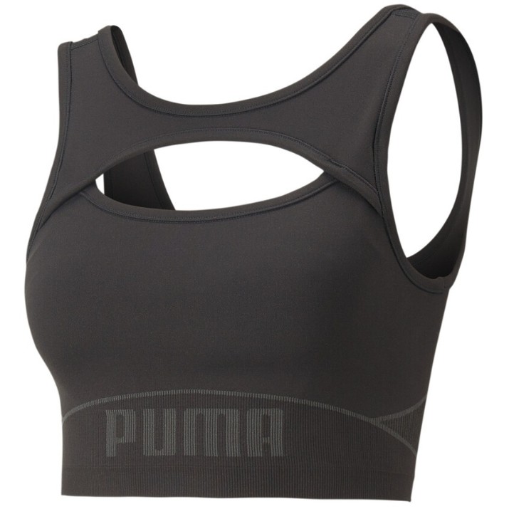 Bustieră Puma Formknit Seamless Fashion Bra Puma Black/Strong Gray L