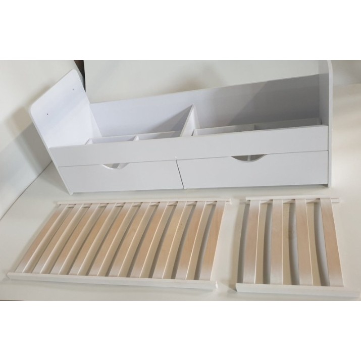 Pătuţ Eucalyptus Larry Premium Transformer Vanilla (DS-1003)