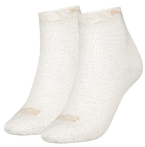 Женские носки Puma Women Quarter 2P Sand Melange 35-38
