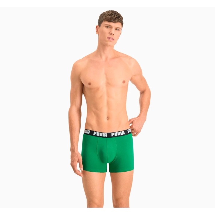 Мужские трусы Puma Basic Boxer 2P Amazon Green XXL (521015001035)