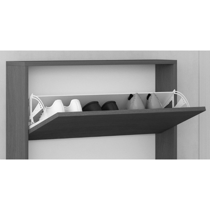 Rafturi pentru pantofi Mobildor-Lux Leo Slim 86x70x16 White (10008597)