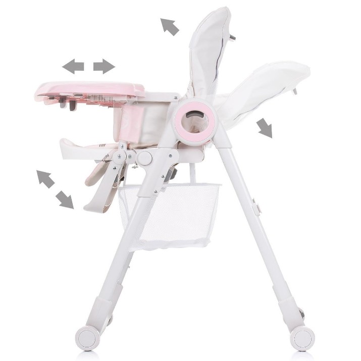 Scaun de masa Chipolino Master Chef Pink (STHMC02305RW)