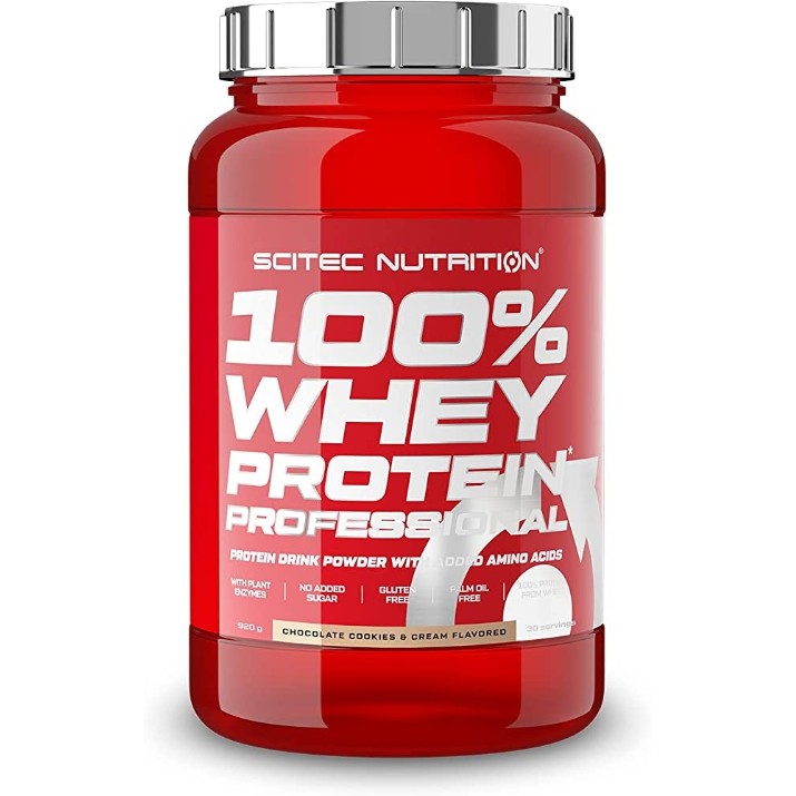 Протеин Scitec-nutrition 100% Whey Protein Professional 920g Chocolate Cookies & Cream
