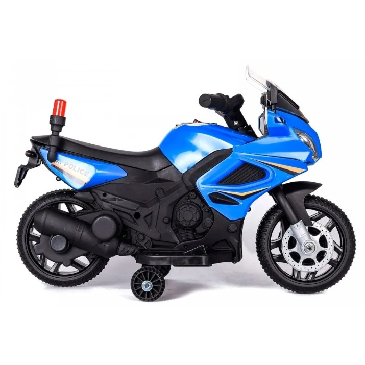 Mașinuța electrica Chipolino Patrol Blue (ELMPT0222BL)