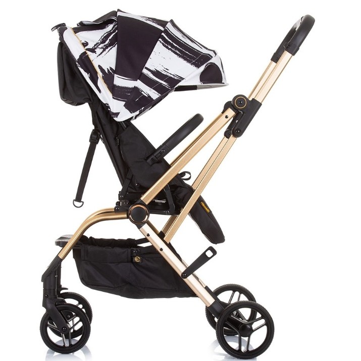 Коляска Chipolino Twister 360 Black/White (LKTW02301BW)
