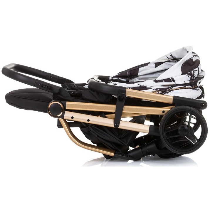 Carucior Chipolino Twister 360 Black/White (LKTW02301BW)