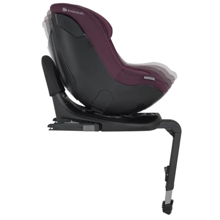 Scaun auto pentru copii Kinderkraft I- Guard i-Size 360 Burgundy (KCIGUA00RED0000)
