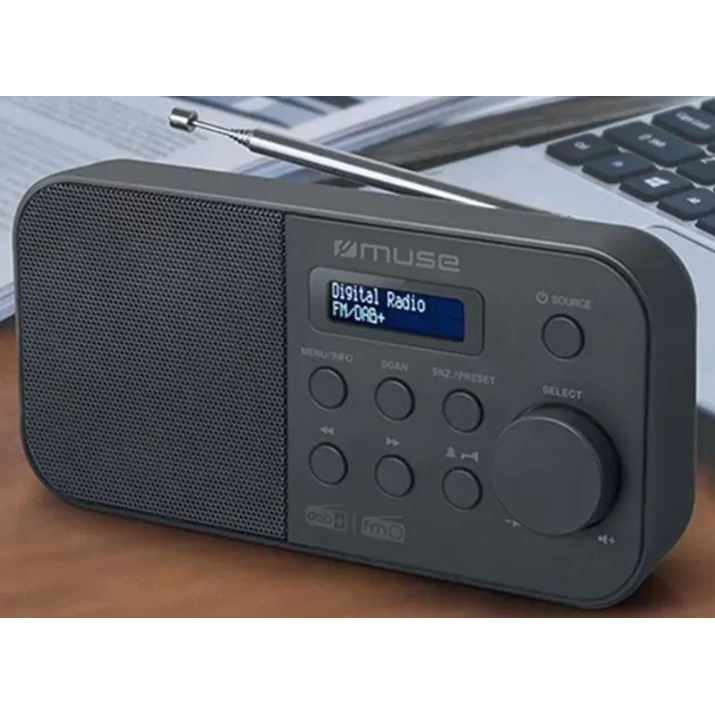 Radio portabil Muse M-109 DB Black