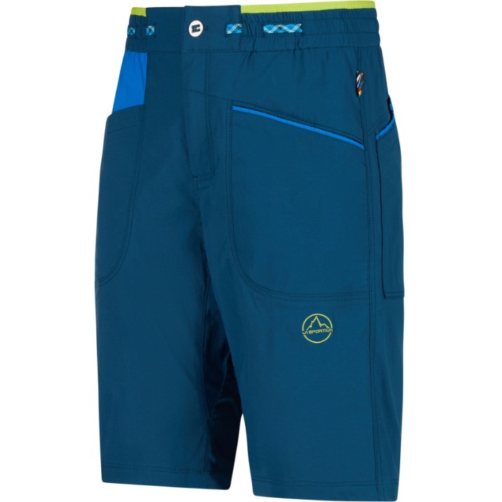 Мужские шорты La Sportiva Belay L Storm Blue/Electric Blue