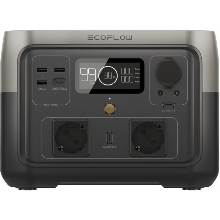 Stație de încărcare portabilă EcoFlow River 2 Max (ZMR610-B-EU) 