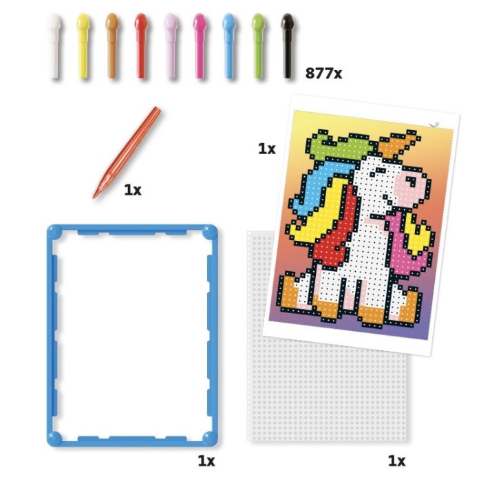 Мозайка Quercetti Basic Unicorn (767)