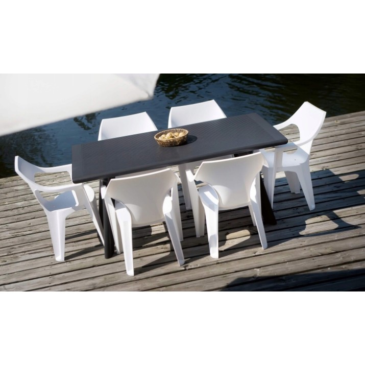 Стул Keter Dante Low Back  White (220573)
