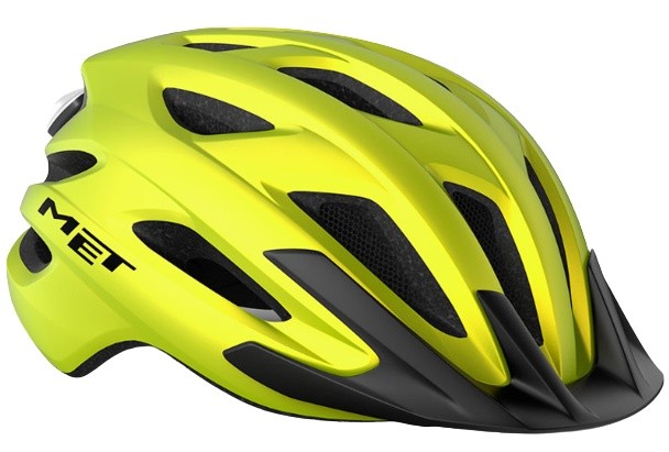 Шлем Met Crossover Metallic Lime Yellow/Matt 52-59cm