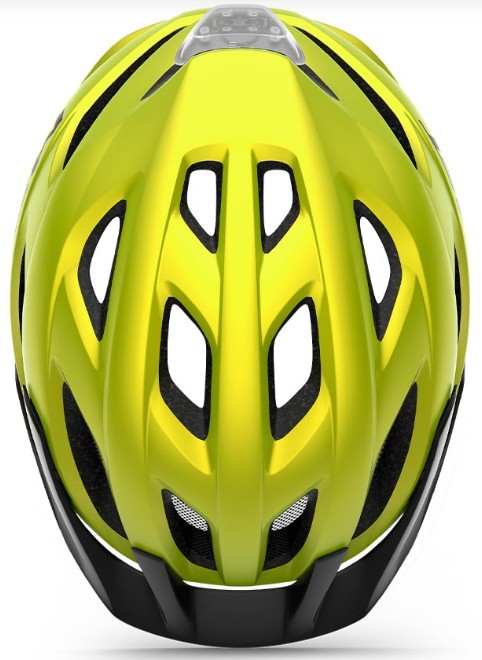 Шлем Met Crossover Metallic Lime Yellow/Matt 52-59cm