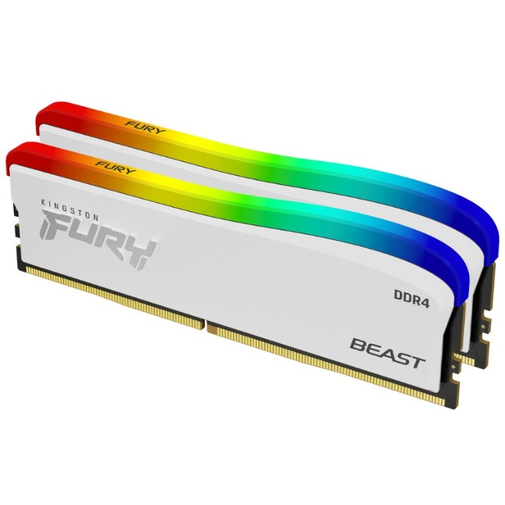 Оперативная память Kingston Fury Beast 16Gb DDR4-3200MHz Kit (KF432C16BWAK2/16)