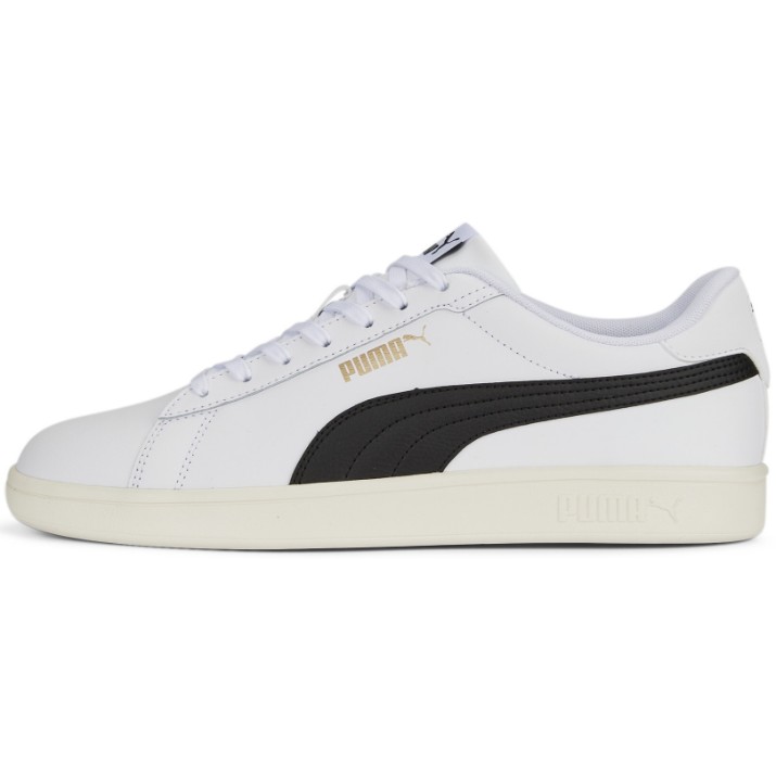 Ghete pentru bărbați Puma Smash 3.0 L Puma White/Black/Gold/Frosted Ivory 40.5