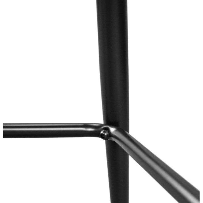Scaun de bar Deco Clasic Small Black/Black Legs