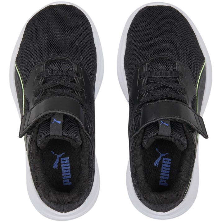 Adidași pentru copii Puma Transport Ac+ Ps Puma Black/Fizzy Lime 30