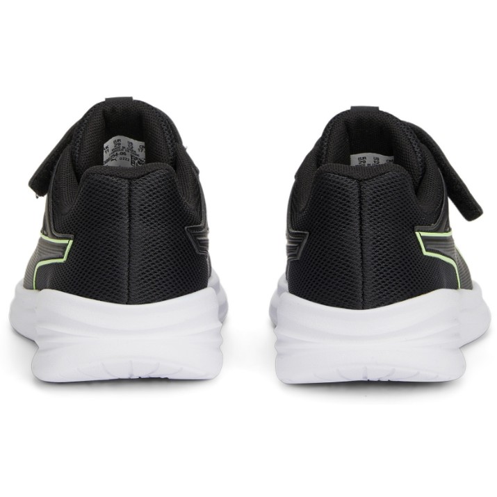 Adidași pentru copii Puma Transport Ac+ Ps Puma Black/Fizzy Lime 31