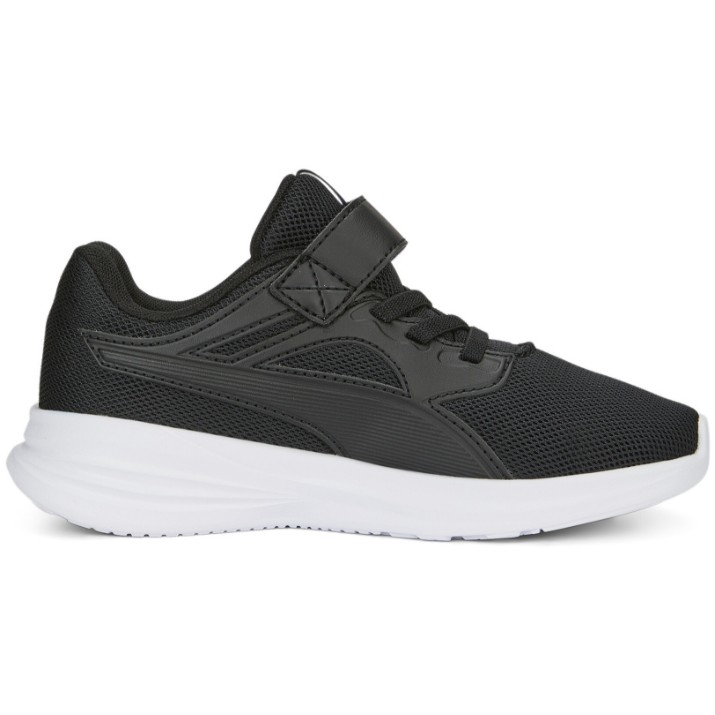 Adidași pentru copii Puma Transport Ac+ Ps Puma Black/Fizzy Lime 34