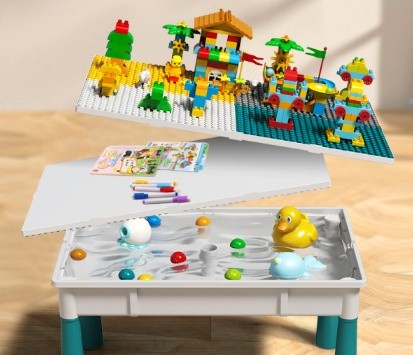 Детский игровой столик со стульями Yougood Blocks UG802
